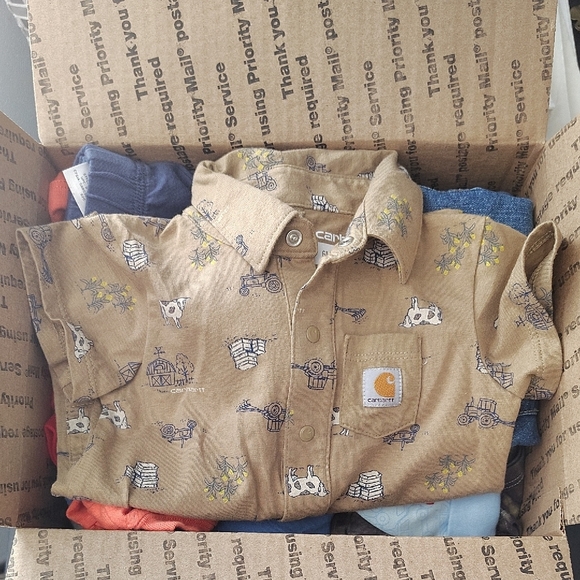 Mystery Box Boys Size 6 Month Clothing Bundle lot LOT 5 16 Pieces - Picture 1 of 3